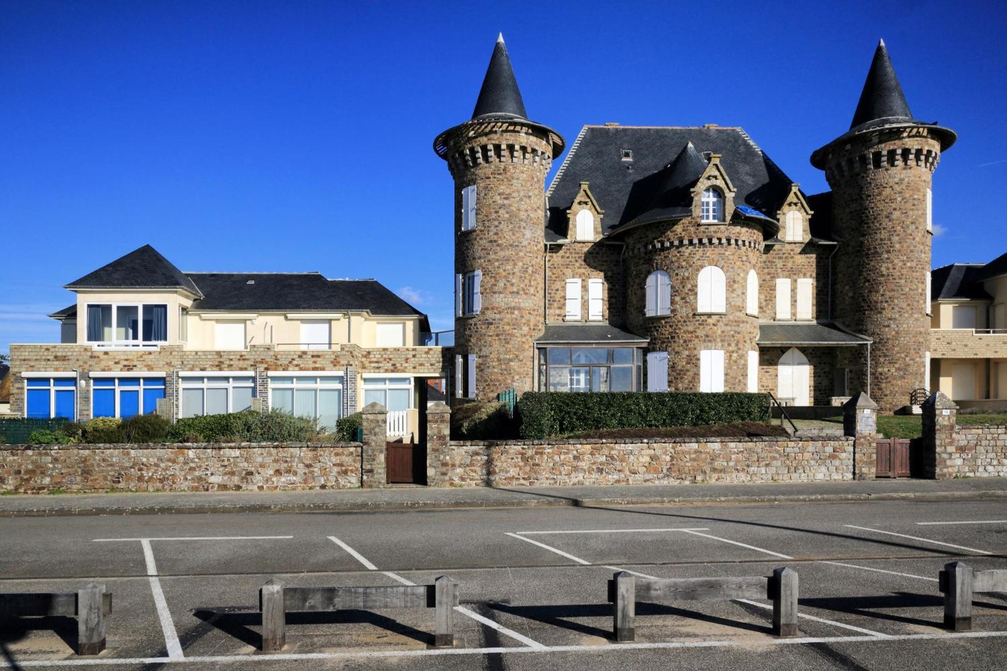 Terrasse De Chimay - Charmant Apt Dans Residence Front De Mer Barneville-Carteret Exteriör bild